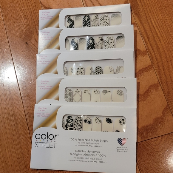 Color Street Other - Color Street clear overlay bundle
